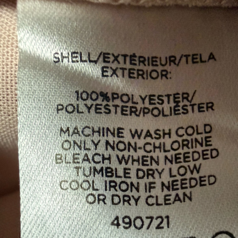 Ann Taylor Factory Light Pink Tie Front Trousers Size 8 - Picture 7 of 9